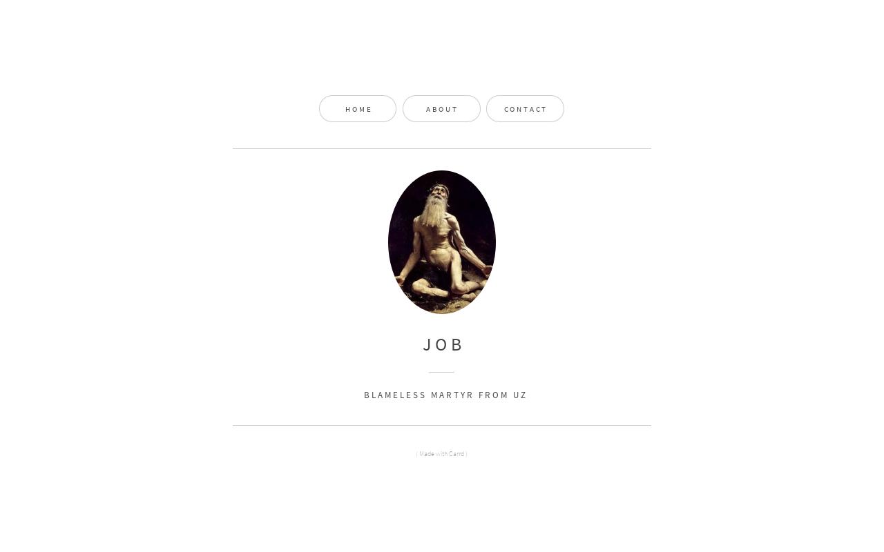 Carrd profile picture for @job